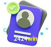 Tornar-se um membro do 2424win é muito simples